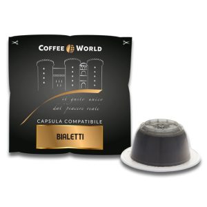 COFFEE WORLD - 75 CIALDE INTENSO E DECISO COMPATIBILI BIALETTI*