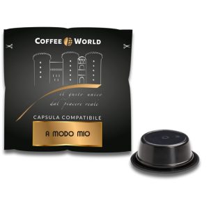 COFFEE WORLD - 75 CAPSULE A MODO MIO INTENSO E DECISO
