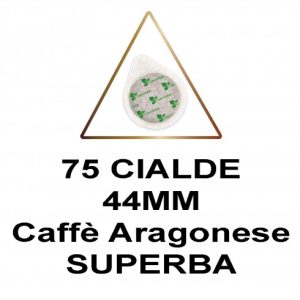 CAFFE ARAGONESE CIALDA 44MM MISCELA SUPERBA BOX 100 CIALDE