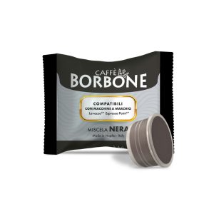BORBONE - 100 CAPSULE COMPATIBILI ESPRESSO POINT MISCELA NERA