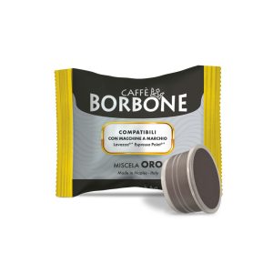BORBONE - 100 CAPSULE COMPATIBILI ESPRESSO POINT MISCELA ORO