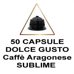 CAFFE’ ARAGONESE MISCELA SUBLIME 50 CAPSULE COMPATIBILI DOLCE GUSTO