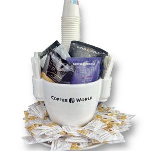 COFFEE WORLD - TAZZONE PORTA CIALDE IN PORCELLANA