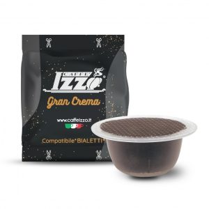 IZZO 50 CAPSULE MISCELA GRAN CREMA COMPATIBILI BIALETTI