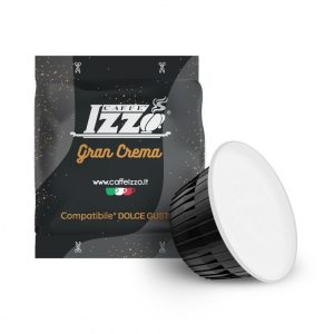 IZZO 6 CONFEZIONI DA 16 CAPSULE MISCELA GRAN CREMA COMPATIBILI DOLCE GUSTO