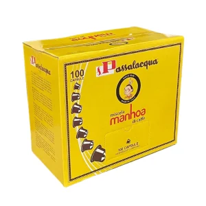 PASSALACQUA 100 CAPSULE MISCELA MANHOA COMPATIBILI NESPRESSO