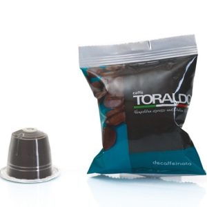 TORALDO 100 CAPSULE DECAFFEINATO COMPATIBILI NESPRESSO