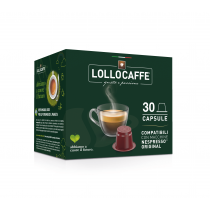 LOLLO CAFFE’ 30 CAPSULE MISCELA CLASSICA COMPATIBILI NESPRESSO