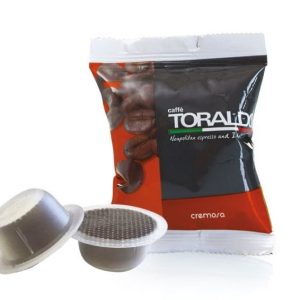 TORALDO 100 CAPSULE MISCELA CREMOSA COMPATIBILI BIALETTI