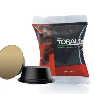 TORALDO 100 CAPSULE MISCELA CREMOSA COMPATIBILI LAVAZZA FIRMA