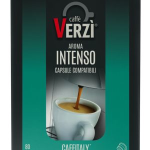 VERZI' 80 CAPSULE AROMA INTENSO COMPATIBILI CAFFITALY