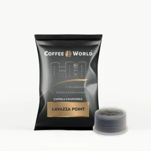 COFFEE WORLD 75 CAPSULE MISECA INTENSO E DECISO COMPATIBILI LAVAZZA POINT