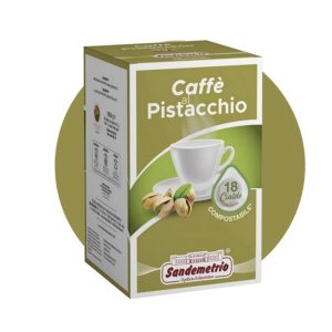CAFFÈ AL PISTACCHIO IN CIALDE ESE 44.                   (18 cialde)