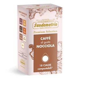 CAFFÈ ALLA NOCCIOLA IN CIALDE ESE 44.                ( 18 cialde)