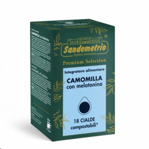 CAMOMILLA CON MELATONINA IN CIALDE ESE 44.    ( 18 cialde )